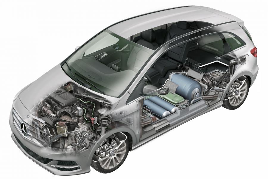  Mercedes-Benz B-Class Natural Gas Drive 2012 года  (фото 2 из 20)